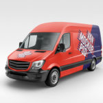 Free Van Mockups (6 Angles, PSD)