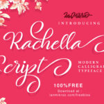 Rachell Script – Free Modern Calligraphy Typeface