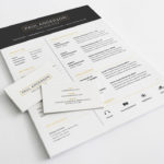 Free Resume Template (Plus Cover Letter, Business Card, PSD)