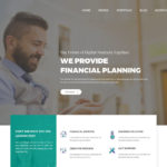 Finance – Consulting, Business Website Template (PSD)