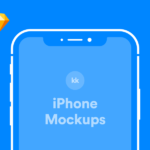iPhone Mockups (iPhone X, 8, SE, Vector)