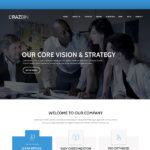 Razbin – Digital Agency Web Template (Free PSD)