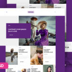 Nemesis Website PSD Template