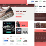Sportshold eCommerce Landing Page PSD