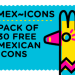 Mex~icons Icon Design (30 Icons, PNG, EPS, AI)
