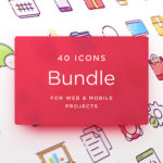 Free Web & Mobile Icons Bundle