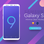 Samsung Galaxy S9 Minimal Clean Mockup (PSD, Sketch)