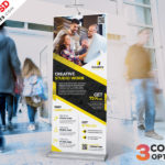 Free Corporate Roll Banner Set
