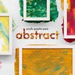 Abstract Acrylic Graphic Pack (PNG, AI, EPS, SVG).