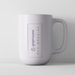 Free Minimal Coffee Mug PSD Mockup