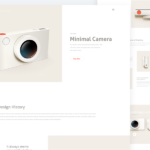 MinimaCam – Free Camera Landing Page PSD