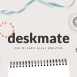 Deskmate – Free PSD Mockup Scene Creator