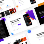 ShowTrackr – Free App Landing Page Template (Sketch)