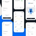 Crypto App – iOS UI Kit Freebie (Sketch)