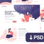 Free Freelance Remote Jobs Site Landing Page