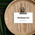 Scandi Minimalist Business Card Mockup