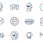 Augmented And Virtual Reality Icon Set