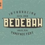 Bedebah Typeface – Free Font