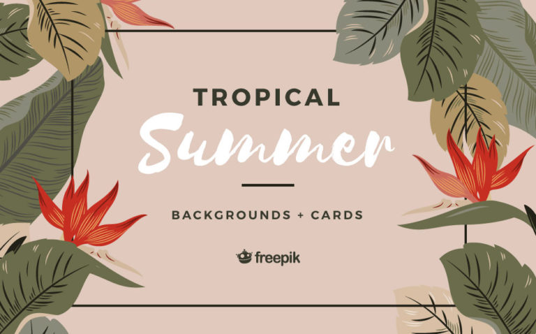 Free Tropical Summer Backgrounds
