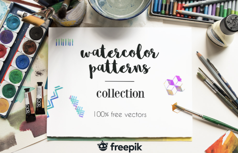 Free Watercolor Patterns Collection