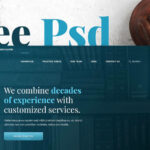 Medicalia Law Website PSD Template