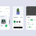 Plant Shop eCommerce App for Figma