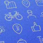 Free Bike Icons (2 Styles, AI & EPS)