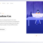 Designer’s Portfolio Website Landing Page PSD Template