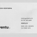 Free Ventu Business Card Template (AI)