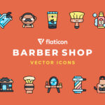 Free Barbershop Vector Icons (50 Icons, SVG, PNG)