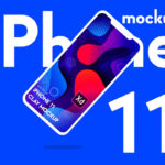 Free iPhone 11 Clay Mockup for Adobe XD