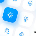 Free Medical & Pharma Icon Set (65 Icons, AI)