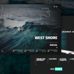 GoSurf Free Website Template (Sketch)