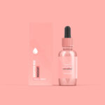 Free Dropper Bottle Packaging Mockup