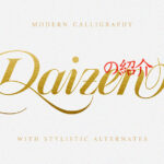 Free Daizen Script Font