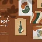 Lando – Abstract Shapes and Scenes (AI, EPS, JPG)
