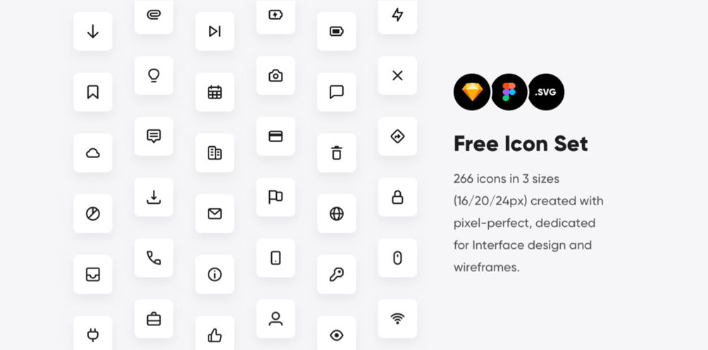 266 Free Responsive Icons Figma Sketch Svg